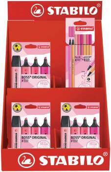 Mini counter Pen 68 & Point 88 etui / BOSS shades of Pink BE25/26-61300