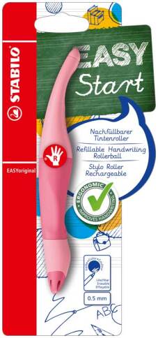 Roller "EASYoriginal Pastel" pour droitiers, 0.5mm - Pink Blush (Blister)