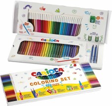 Coloring set 65pcs (60 x kleurmateriaal + 5 tools)